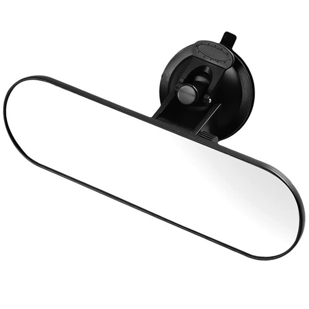 Proberos 22x6.5cm Car Center Mirror with Suction Cup, Rear View Mirror for Driving Test Universal Car Inside Mirrors for Car, SUV, CRV, Trucks Proberos 22x6.5cm Car Center Mirror with Suction Cup, Rear View Mirror for Driving Test Universal Car Inside Mirrors for Car, SUV, CRV, Trucks